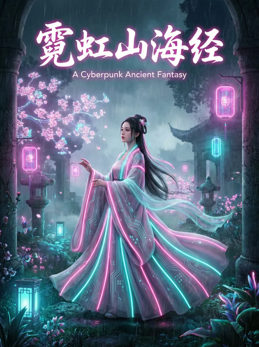 催眠调教小说 古风奇缘短剧 - 霓虹山海经海报